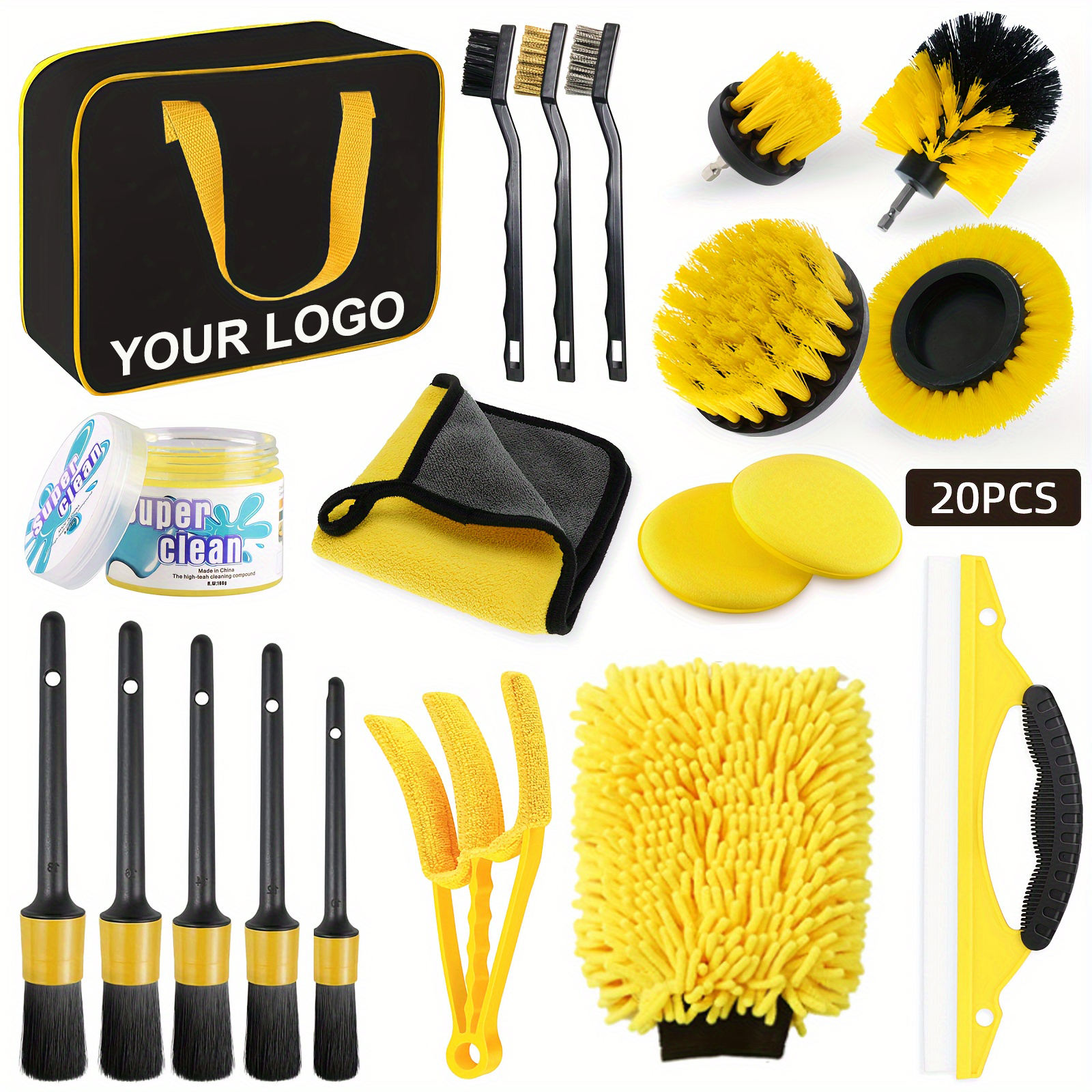 Auto Cleaning Tool Kit